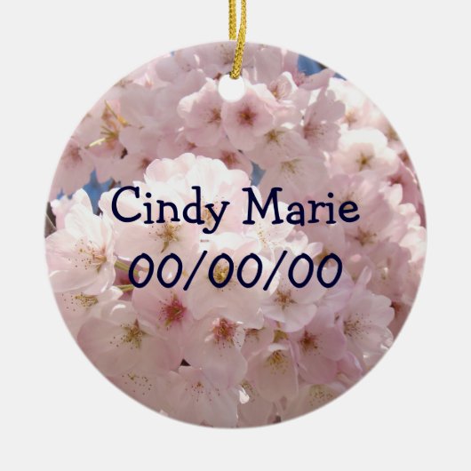 Mädchenname Ornamente Geburtstage Blüten (Vorne)