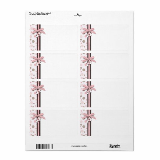 Mädchenname-Tag (Vorne)