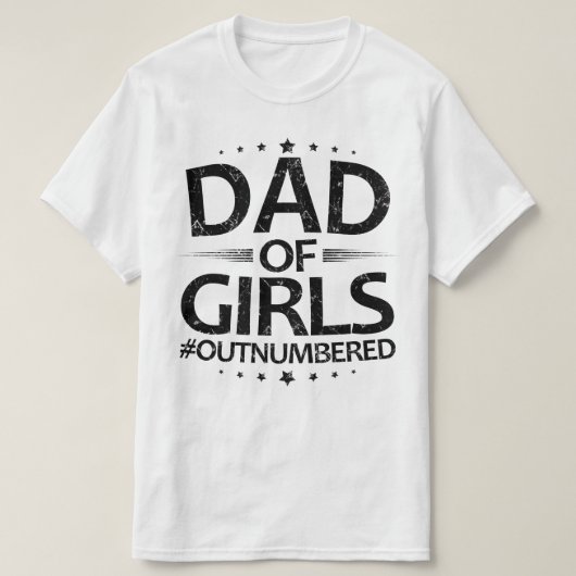 Mädchenpapa T-Shirt (Design vorne)