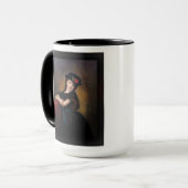 Mädchenporträt von Samuel Baruch Ludwig Halle Tasse (Vorderseite Links)