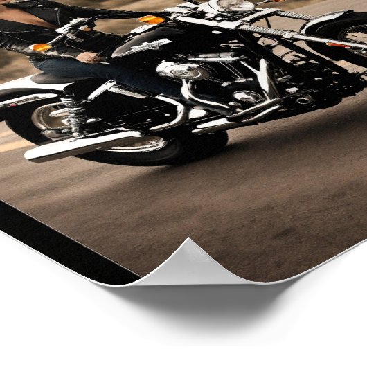 Mädchenposter Poster (Ecke)