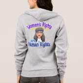 Mädchenpower Hoodie (Rückseite)