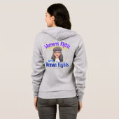 Mädchenpower Hoodie (Schwarz voll)