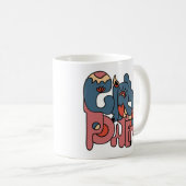 Mädchenpower kaffeetasse (VorderseiteRechts)