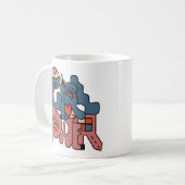 Mädchenpower kaffeetasse (Vorderseite Links)