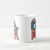 Mädchenpower kaffeetasse (Mittel)