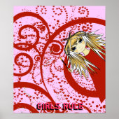 Mädchenregel Poster (Vorne)