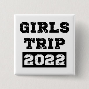 Mädchenreise 2022 Mädchen-Wochenendausflug Urlaub Button