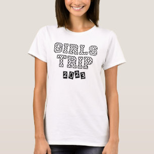 Mädchenreise 2023 Mädchen-Wochenendurlaub T-Shirt