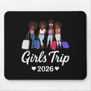 Mädchenreise 2026 für schwarze Melanin-Königin im Mousepad