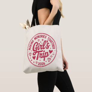 Mädchenreise 2026 Gemeinsam Erinnerungen schaffen Tasche