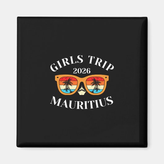 Mädchenreise 2026 Mauritius Frühlingsferien 2026 K Magnet (Vorne)