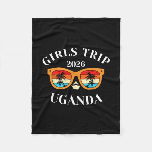 Mädchenreise 2026 Uganda Frühlingsferien 2026 Kreu Fleecedecke (Vorderseite)