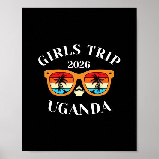 Mädchenreise 2026 Uganda Frühlingsferien 2026 Kreu Poster (Vorne)