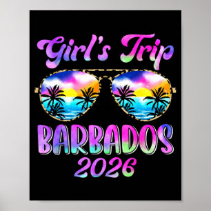 Mädchenreise Barbados 2026 Sommerreise Wochenende Poster