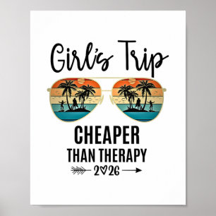 Mädchenreise billiger als eine Therapie 2026 Somme Poster
