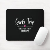 Mädchenreise billiger als eine Therapie Lustige Ch Mousepad (Mit Mouse)