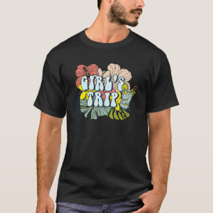 Mädchenreise für Frauen 2023 Hibiskus Hawaii Blume T-Shirt