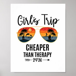 Mädchenreise günstiger als eine Therapie 2026 Grup Poster