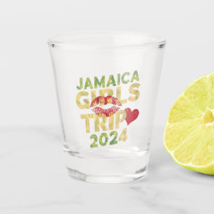 Mädchenreise Jamaika 2024 Wochenend-Sommerurlaub Schnapsglas