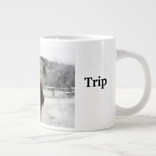 Mädchenreise Jumbo-Tasse (Rechts)