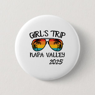 Mädchenreise Napa Valley 2025 Sommerurlaub Passend Button
