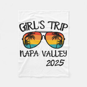 Mädchenreise Napa Valley 2025 Sommerurlaub Passend Fleecedecke