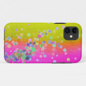 Mädchenrosa und gelbes iPhone-Case Case-Mate iPhone Hülle (Rückseite (Horizontal))