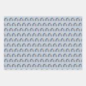 Mädchens Niedlicher Faulderlauf Geburtstagskind Geschenkpapier Set (Vorderseite)