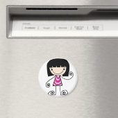 Mädchensammlung Magnet (In Situ (Geschirrspüler))