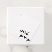 Mädchensammlung niedliche moderne feministische Po Geschenkanhänger (Beispiel)