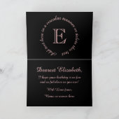 Mädchenschädel Geburtstag Karte (Innenseite)