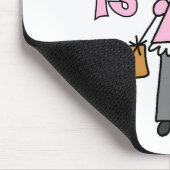 Mädchenschule ist cool mousepad (Ecke)