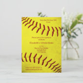 Mädchenschulen - Geburtstag oder Party Einladung (Stehend Vorderseite)