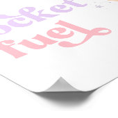 Mädchensignatur Poster (Ecke)