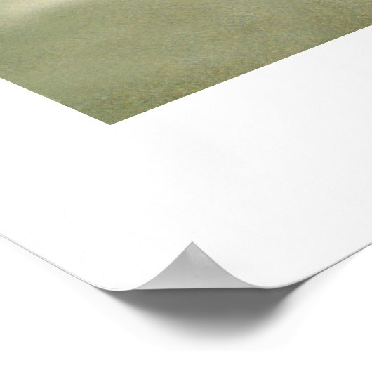 Mädchenski Poster (Ecke)