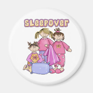 MädchenSleepover Magnet