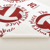 Mädchenspielplatz mit weißem Volleyballfeld Sherpadecke (3/4)