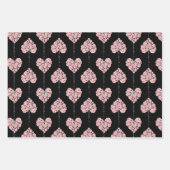 MÄDCHENSPRINGPATTER GESCHENKPAPIER SET (Vorderseite)