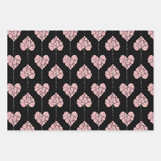 MÄDCHENSPRINGPATTER GESCHENKPAPIER SET (Vorderseite)