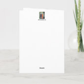 Mädchentag Feiertagskarte (Rückseite)