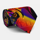 Mädchentanz auf Musiknote Große Printwerbung Krawatte (Gerollt)