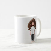 Mädchentasse Kaffeetasse (VorderseiteRechts)