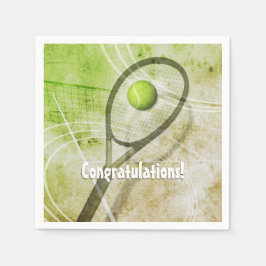 MädchenTennis personalisiert Serviette