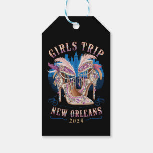 Mädchentrip New Orleans 2024 Mardi Gras High Heels Geschenkanhänger