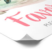 Mädchentürtelduschenfavoriten Poster (Ecke)