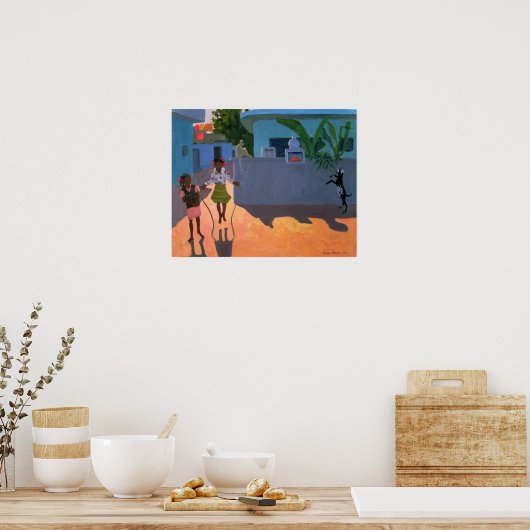 Mädchenüberspringen 1995 poster (Küche)