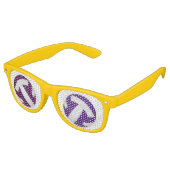 Mädchenvolleyball in beliebiger Farbe Sonnenbrille (Schrägansicht)