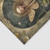 MÄDCHENWALDSEITENZEICHEN SEIDENPAPIER (Ausschnitt)