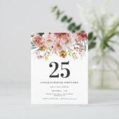 Mädchenwasserfarbe floreneditierbares Alter Geburt (Stehend Vorderseite)